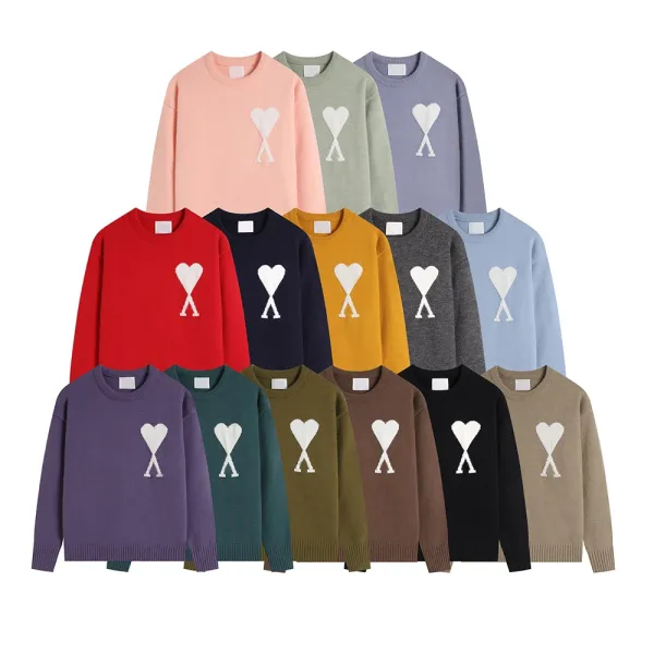 Off-White Heart Logo Knit Sweater Light Blue - 6