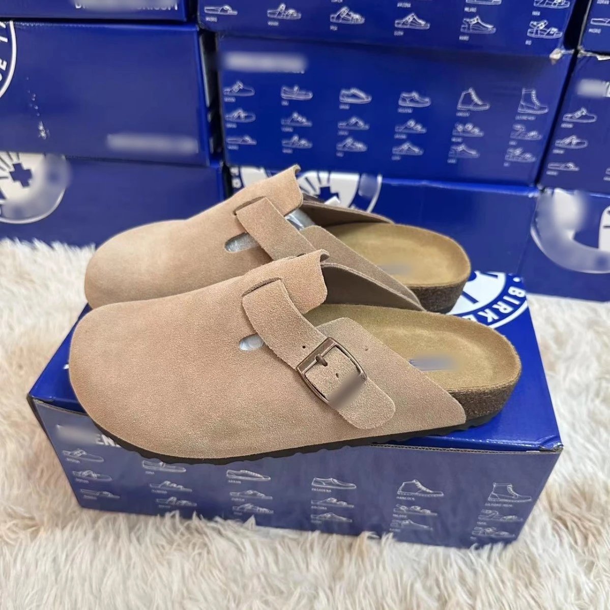 Birkenstock Boston Black EVA Clog Shoes - 4