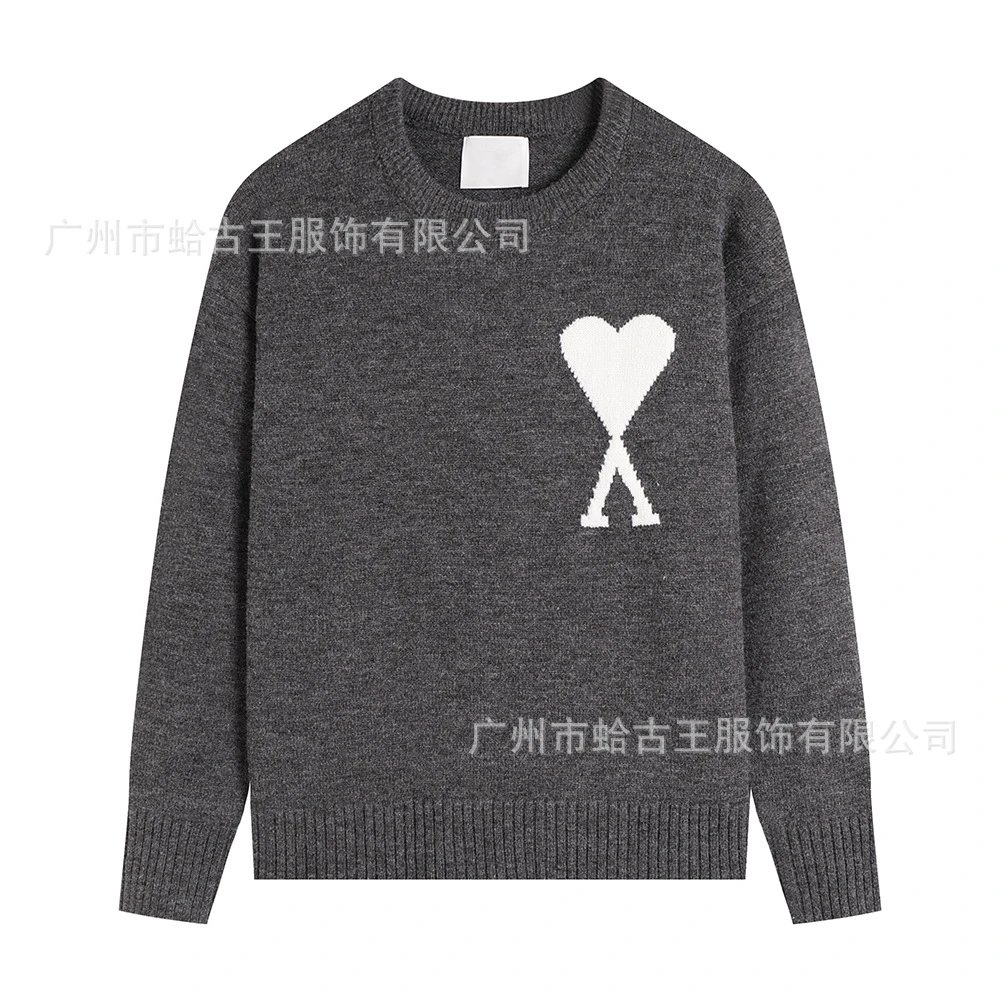 Off-White Heart Balloon Sweater Gray - 1