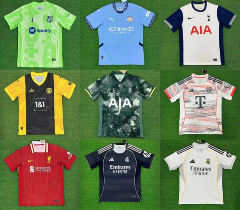 Football Club Jerseys 24-26 Season