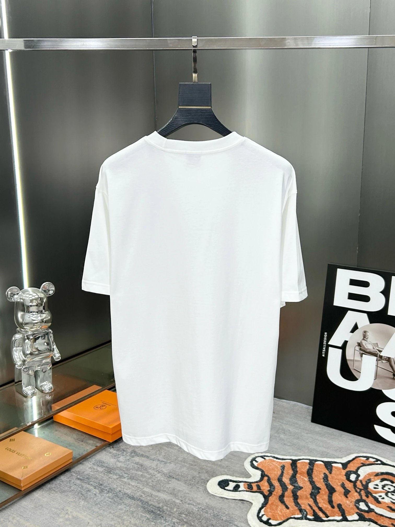 Burberry London Bear Print Cotton Unisex T-Shirt