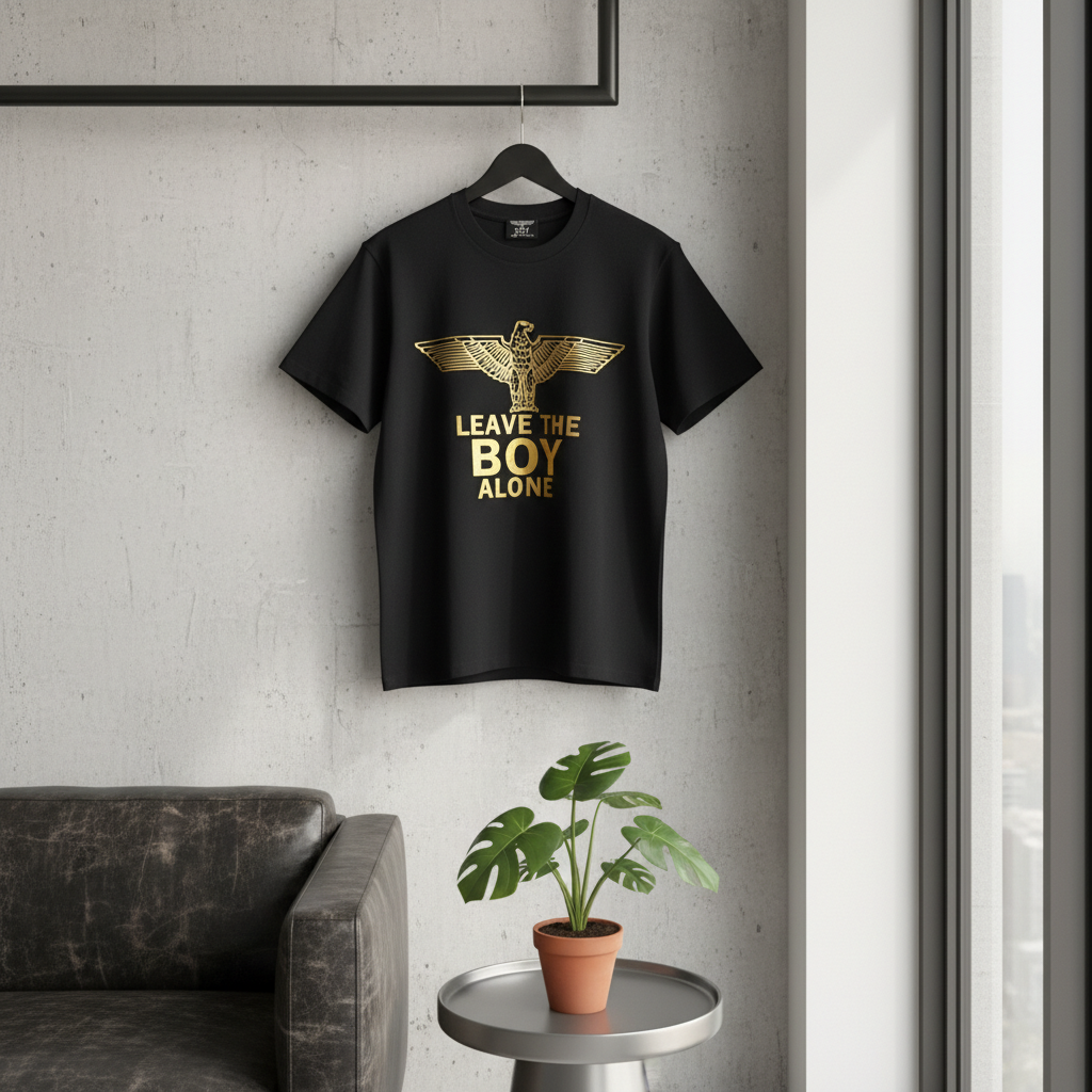 BOY LONDON Black Gold Eagle Unisex T-Shirt