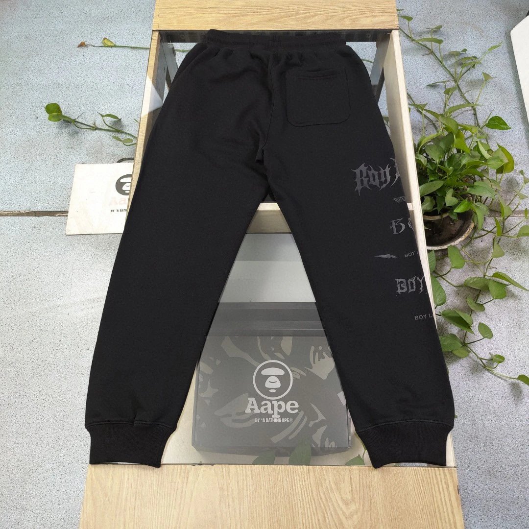 BOY London Black Eagle Logo Cotton Jogger Pants