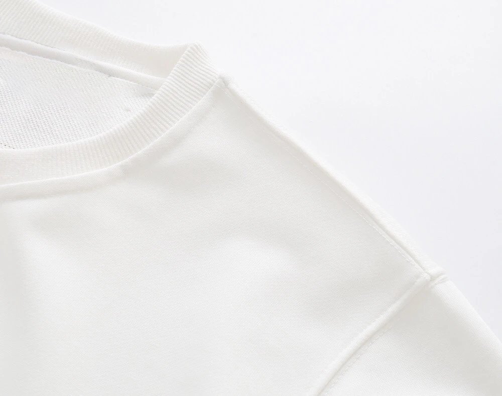Balenciaga Revolution White Hoodie Unisex Streetwear Pullover