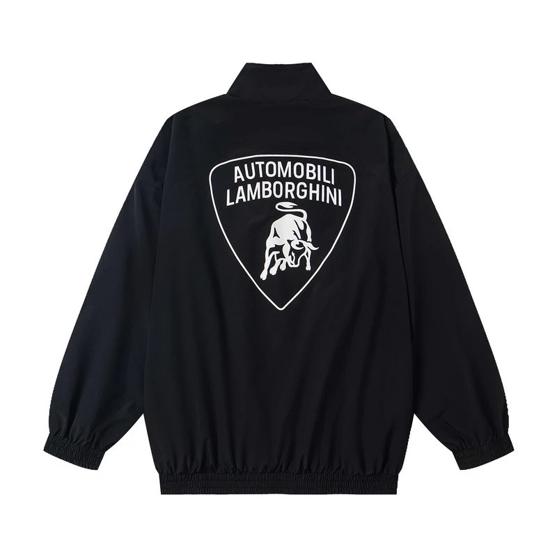 Balenciaga Black Zip-Up Hoodie Streetwear Fashion
