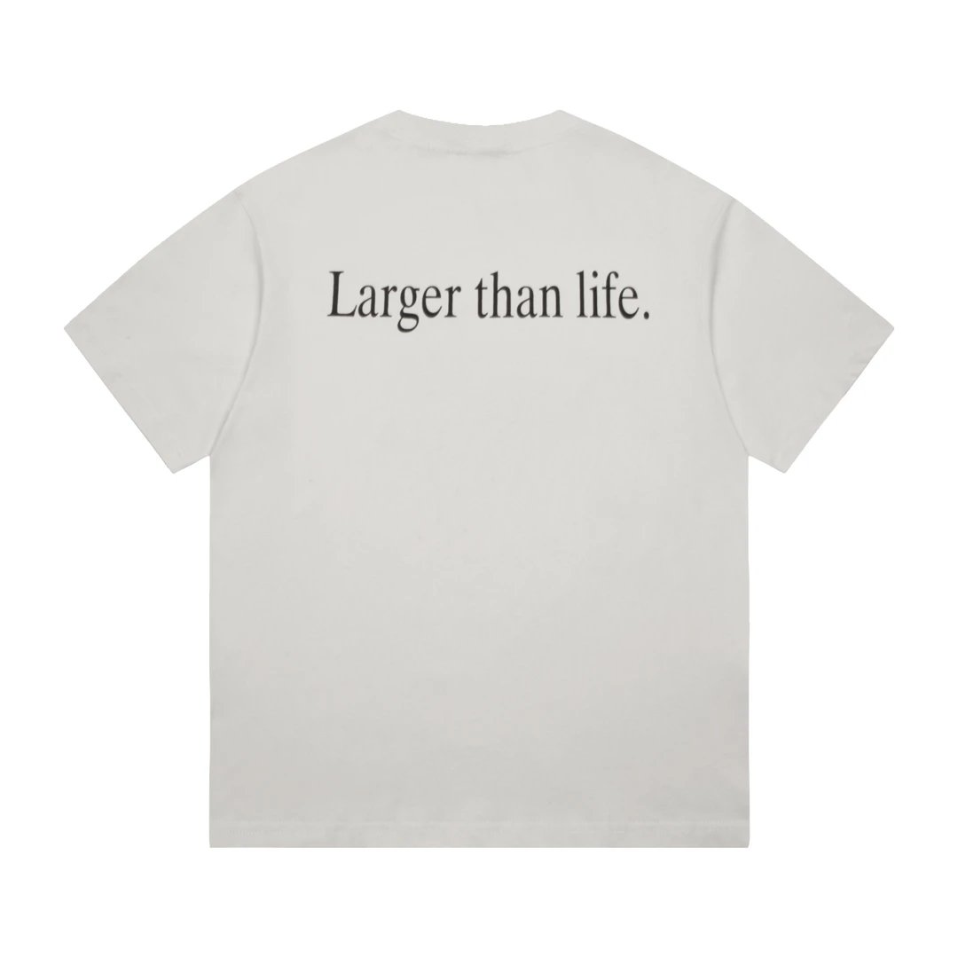 Balenciaga The Carrie Graphic Cotton T-Shirt White