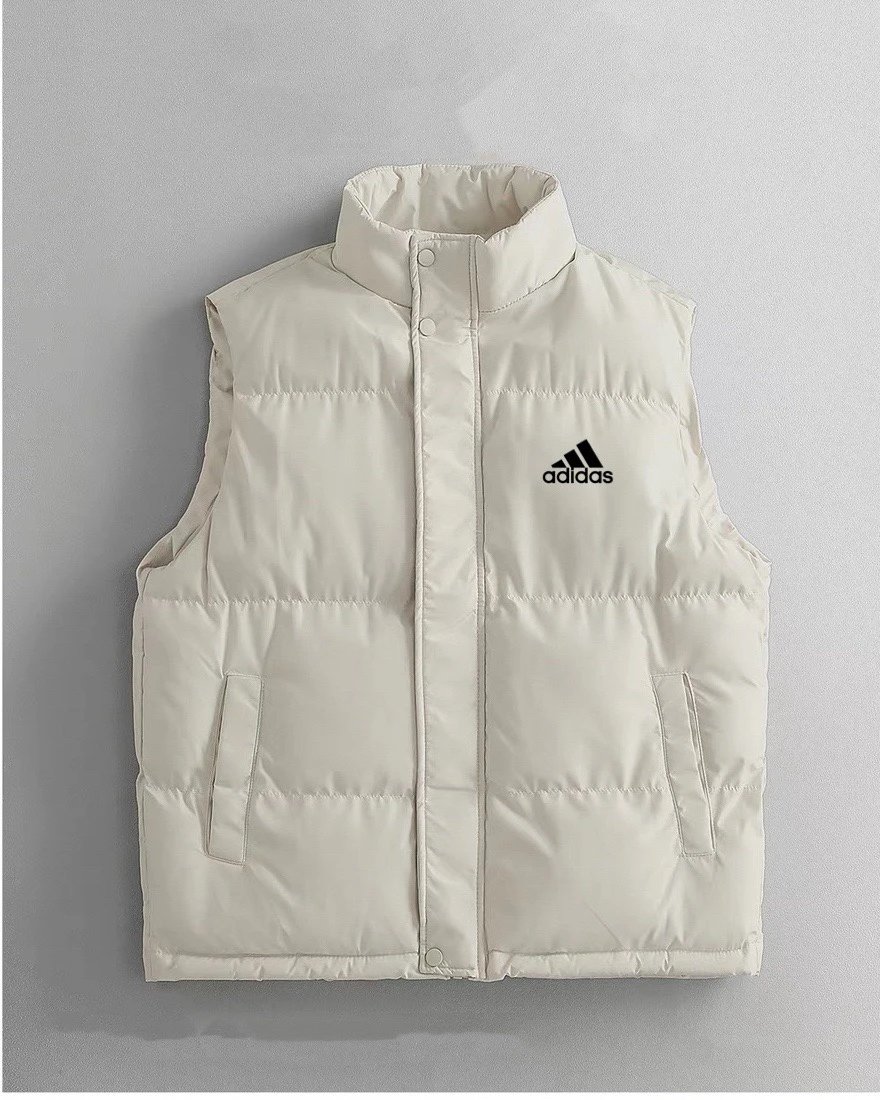 Adidas Men’s Black Puffer Vest Winter Jacket