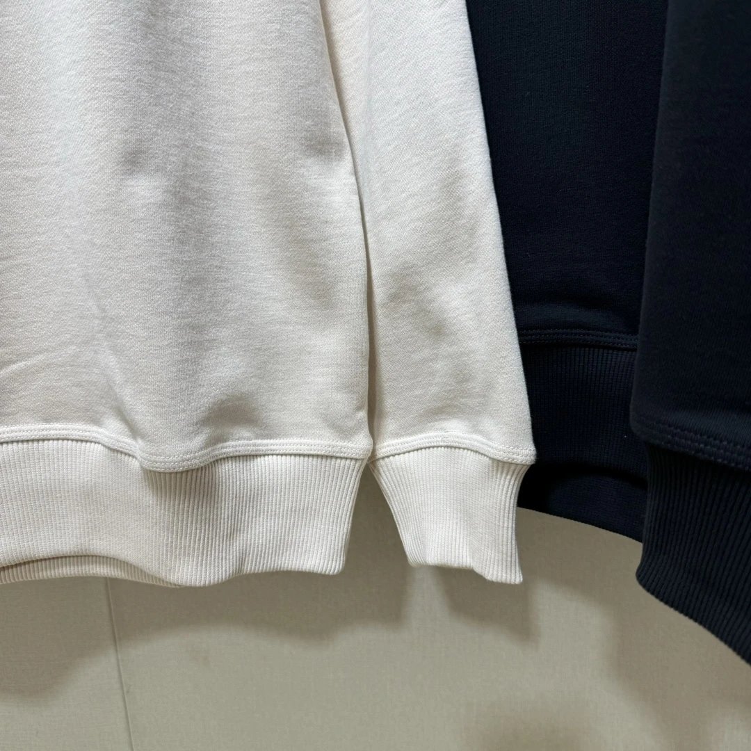 Burberry Floral Embroidered Cotton Hoodie