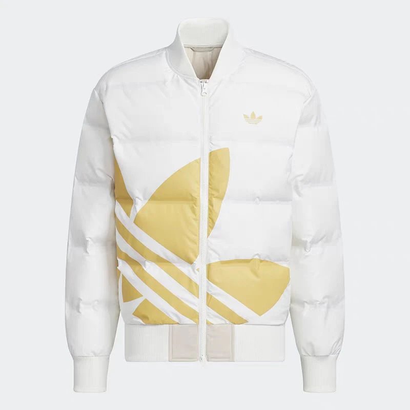 Adidas Black Trefoil Men’s Puffer Jacket