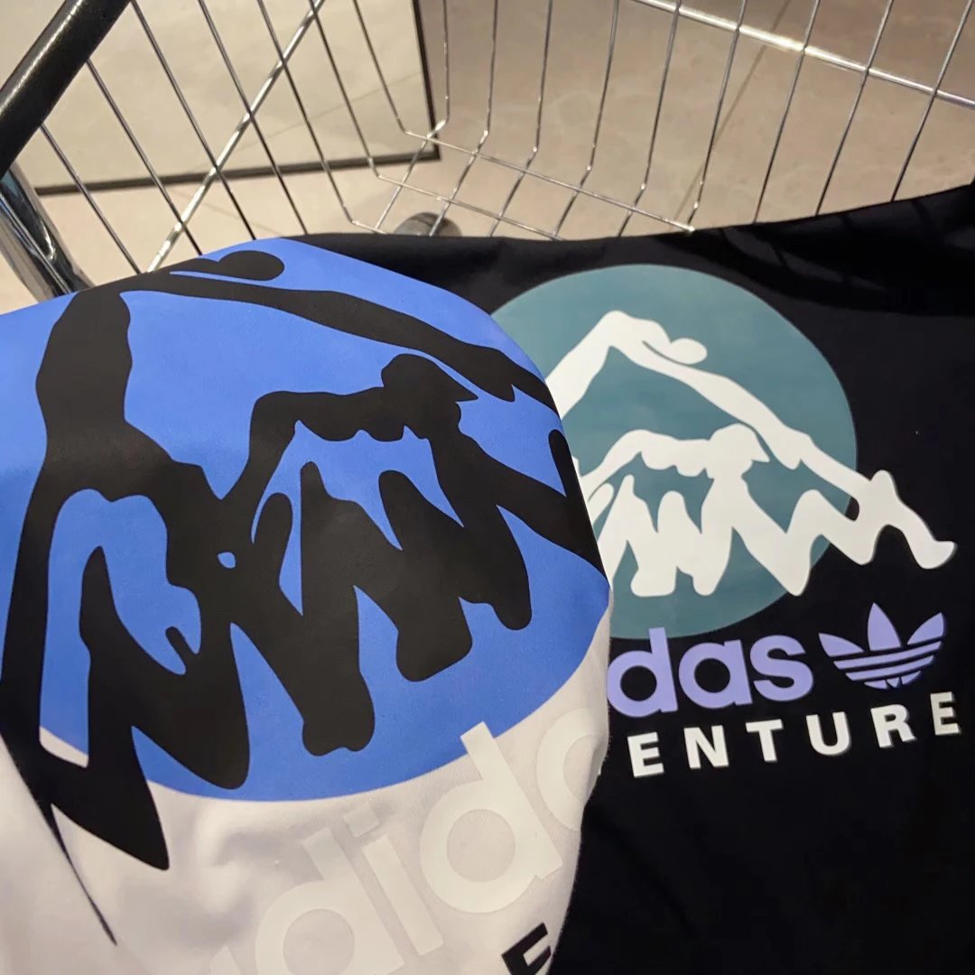 Adidas Adventure Mountain Graphic Cotton T-Shirt