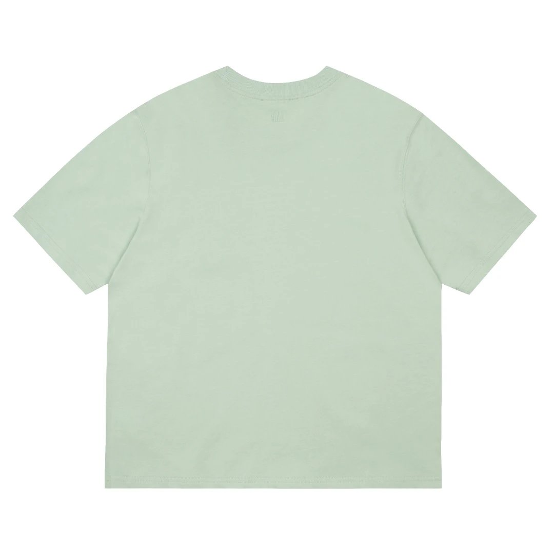 Ami De Coeur Mint Green Heart Logo T-Shirt