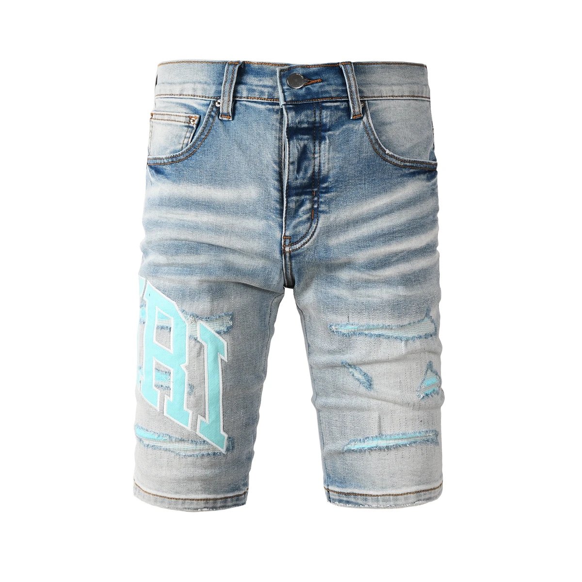 AMIRI Light Wash Slim Fit Denim Jeans