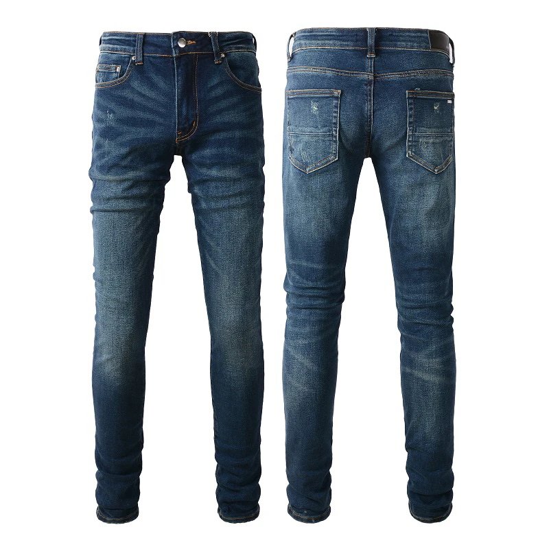 AMIRI Men Slim Fit Distressed Vintage Denim Jeans