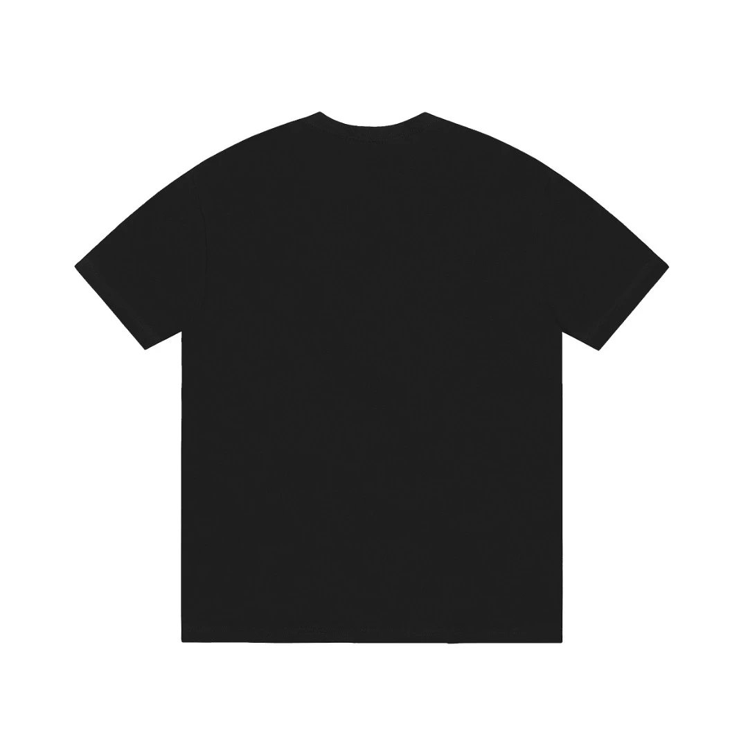 AMI Paris Black Heart Logo Cotton T-Shirt