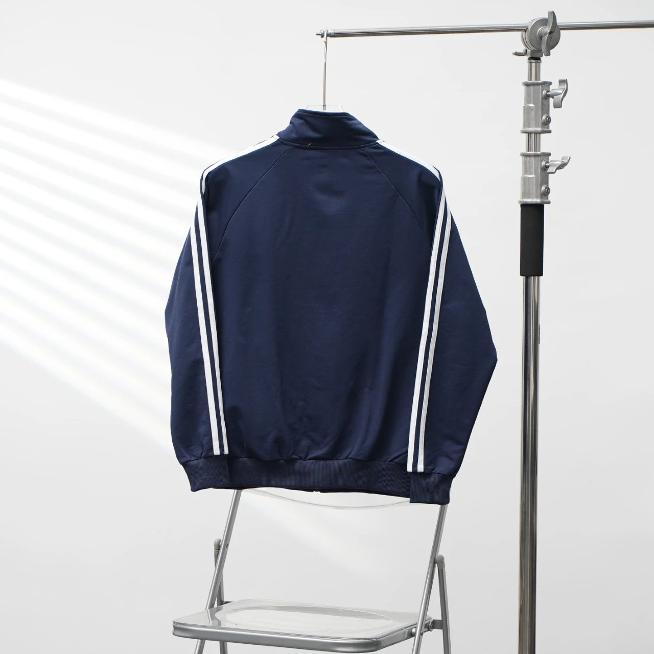 Adidas Classic Navy 3-Stripes Men’s Track Jacket