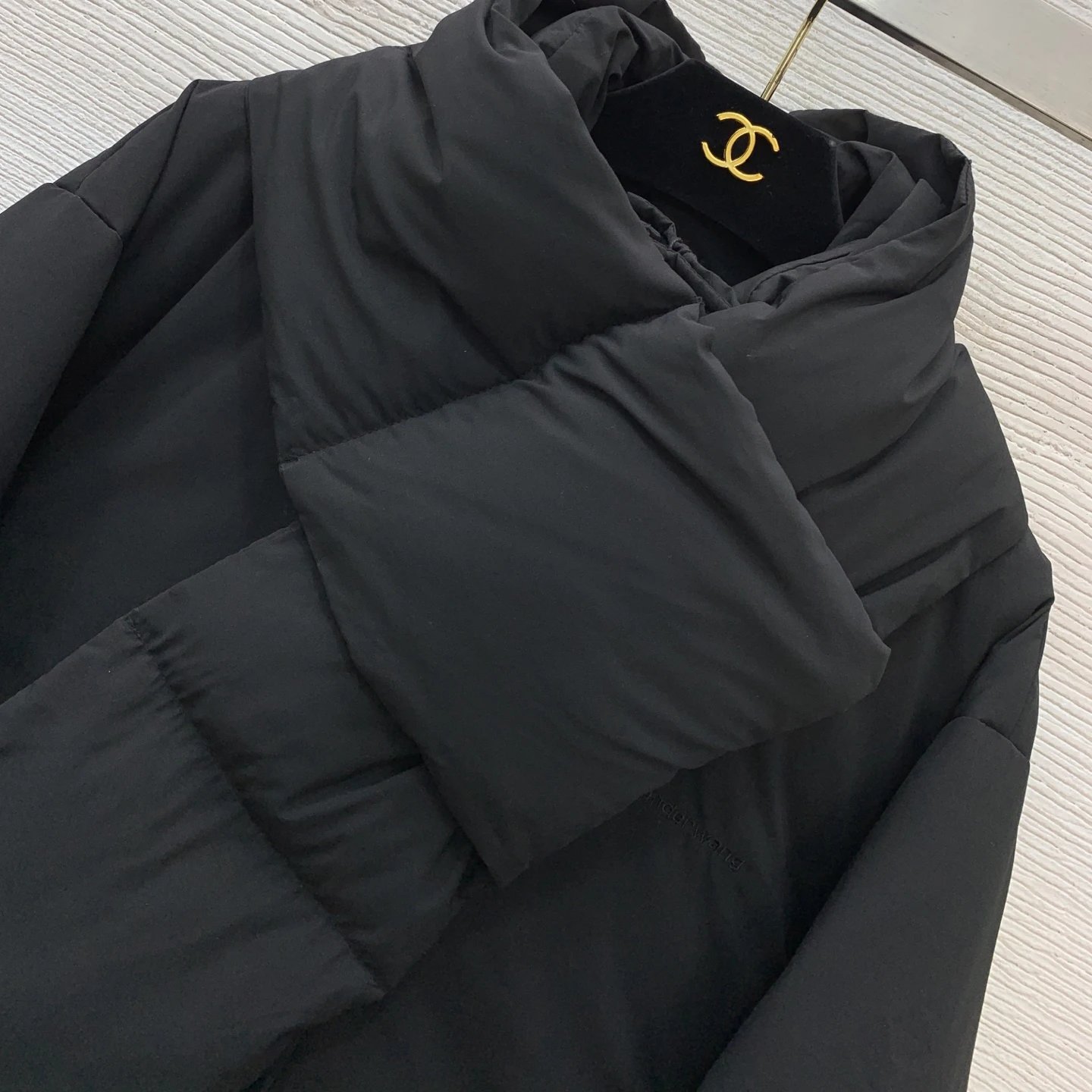 Alexander Wang Black Puffer Jacket Winter Coat