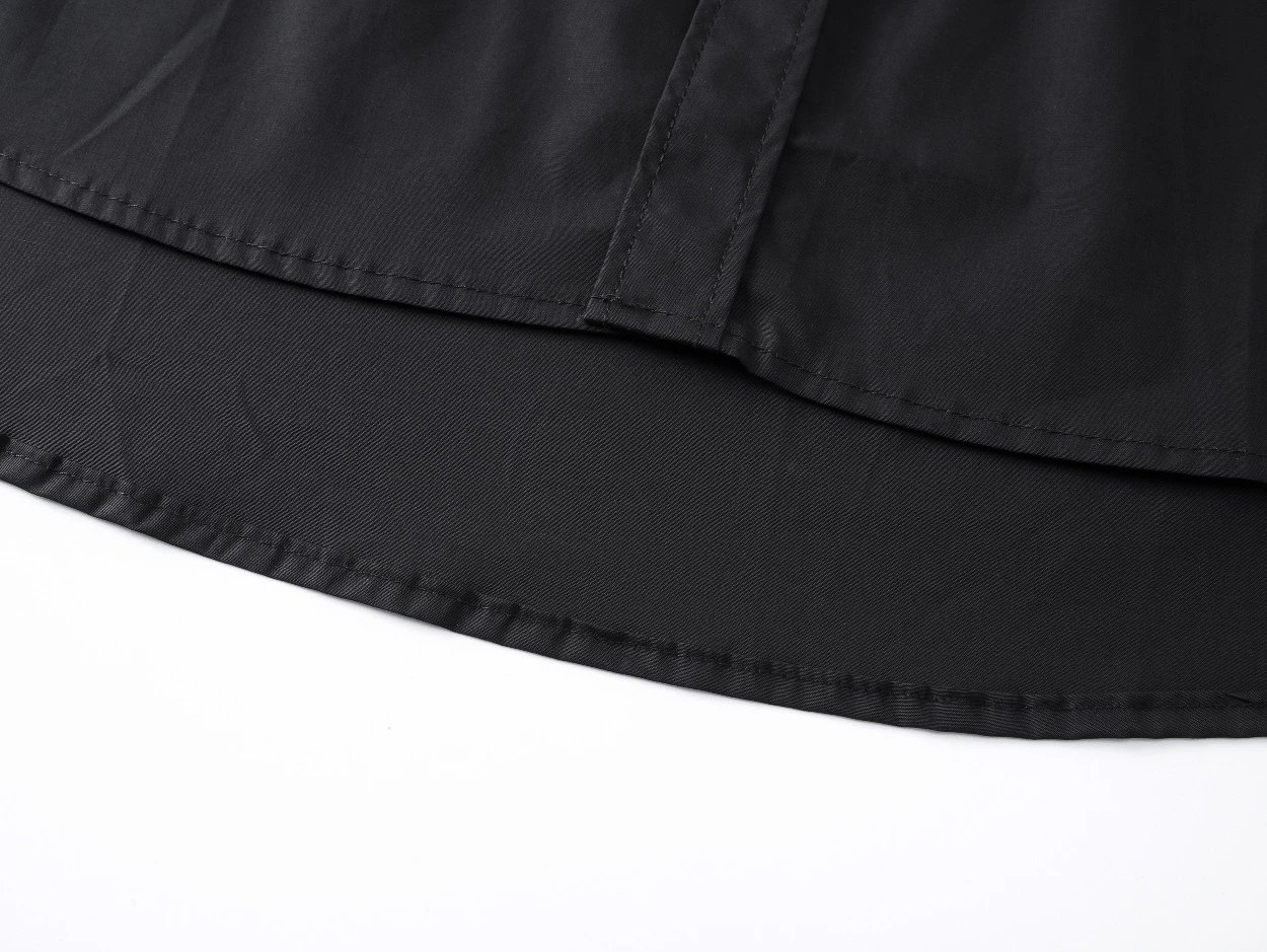 Balenciaga Black Spray Logo Oversized Hoodie