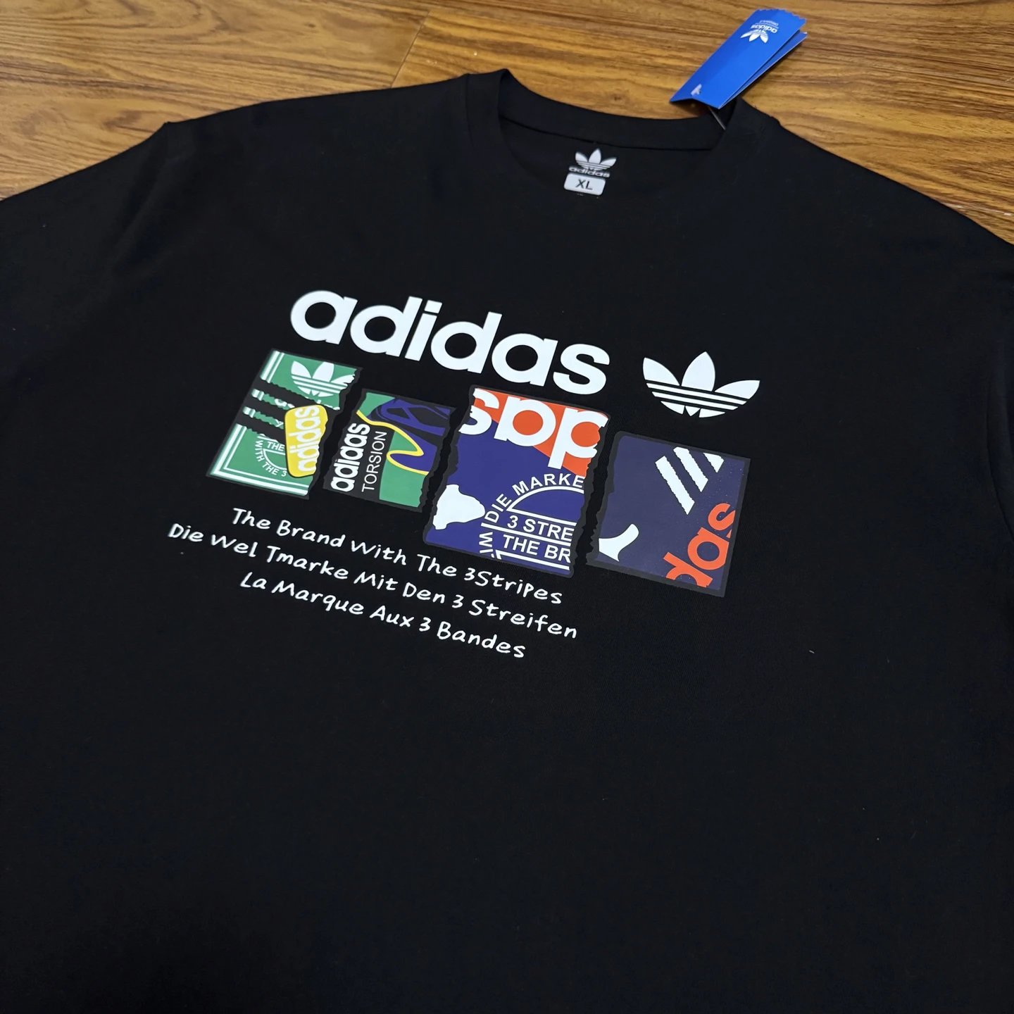 Adidas Unisex Graphic Logo T-Shirt Casual Sportswear