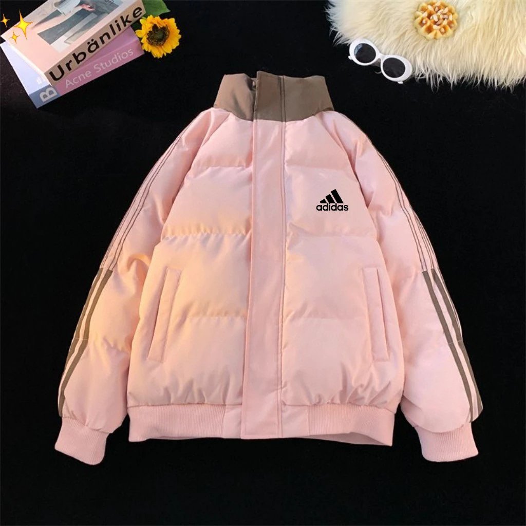 Adidas Winter Puffer Jacket 3-Stripes Warm Coat Unisex