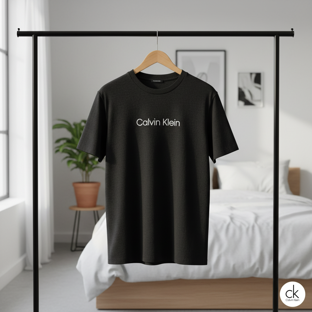 Calvin Klein Men’s Classic Logo Cotton T-Shirt