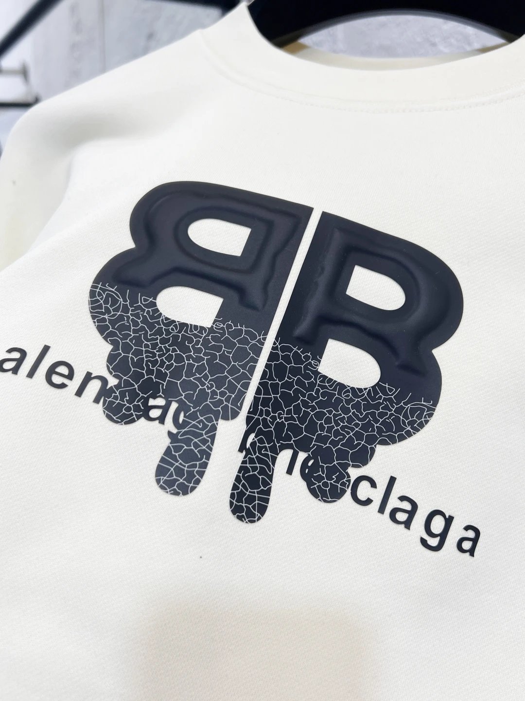Balenciaga BB Logo Cotton Casual Hoodie