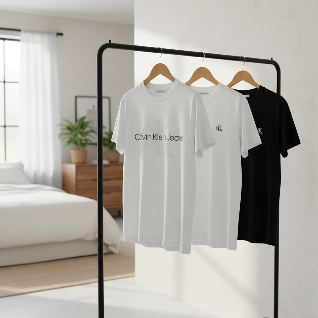 Calvin Klein Classic Cotton Crewneck T-Shirts