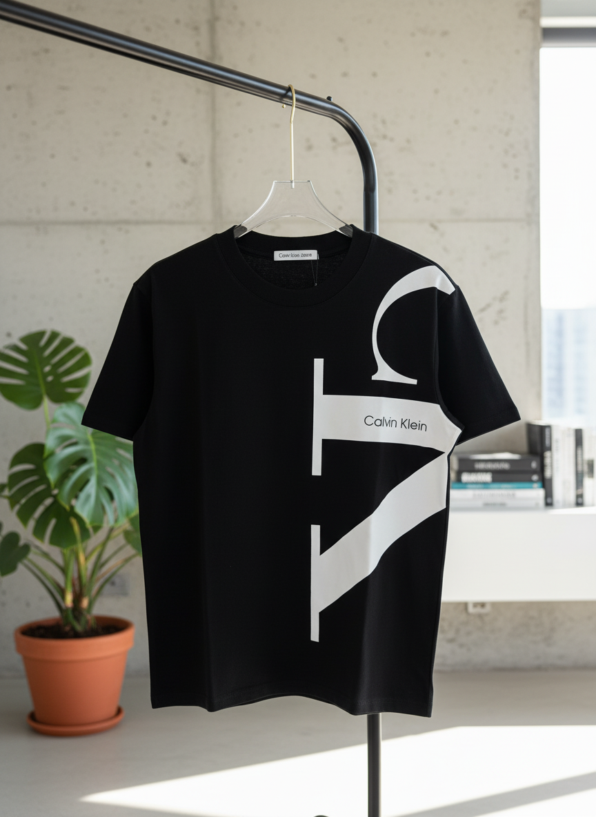 Calvin Klein Black CK Logo Men’s T-Shirt