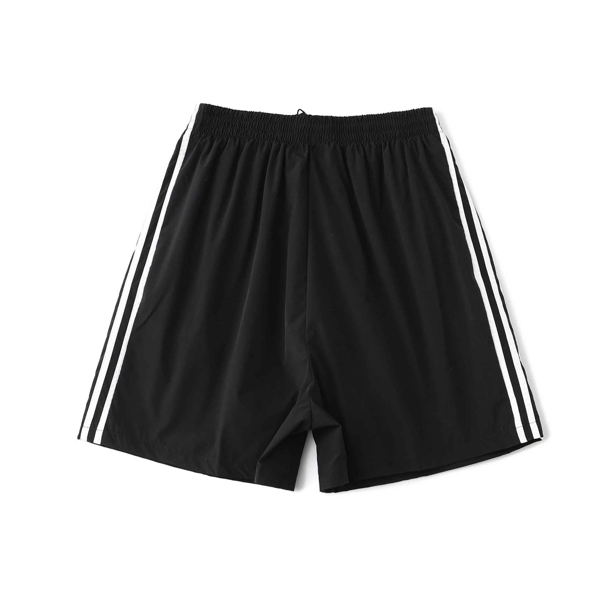 ADIDAS Men’s Black 3-Stripes Sports Shorts Gym Wear