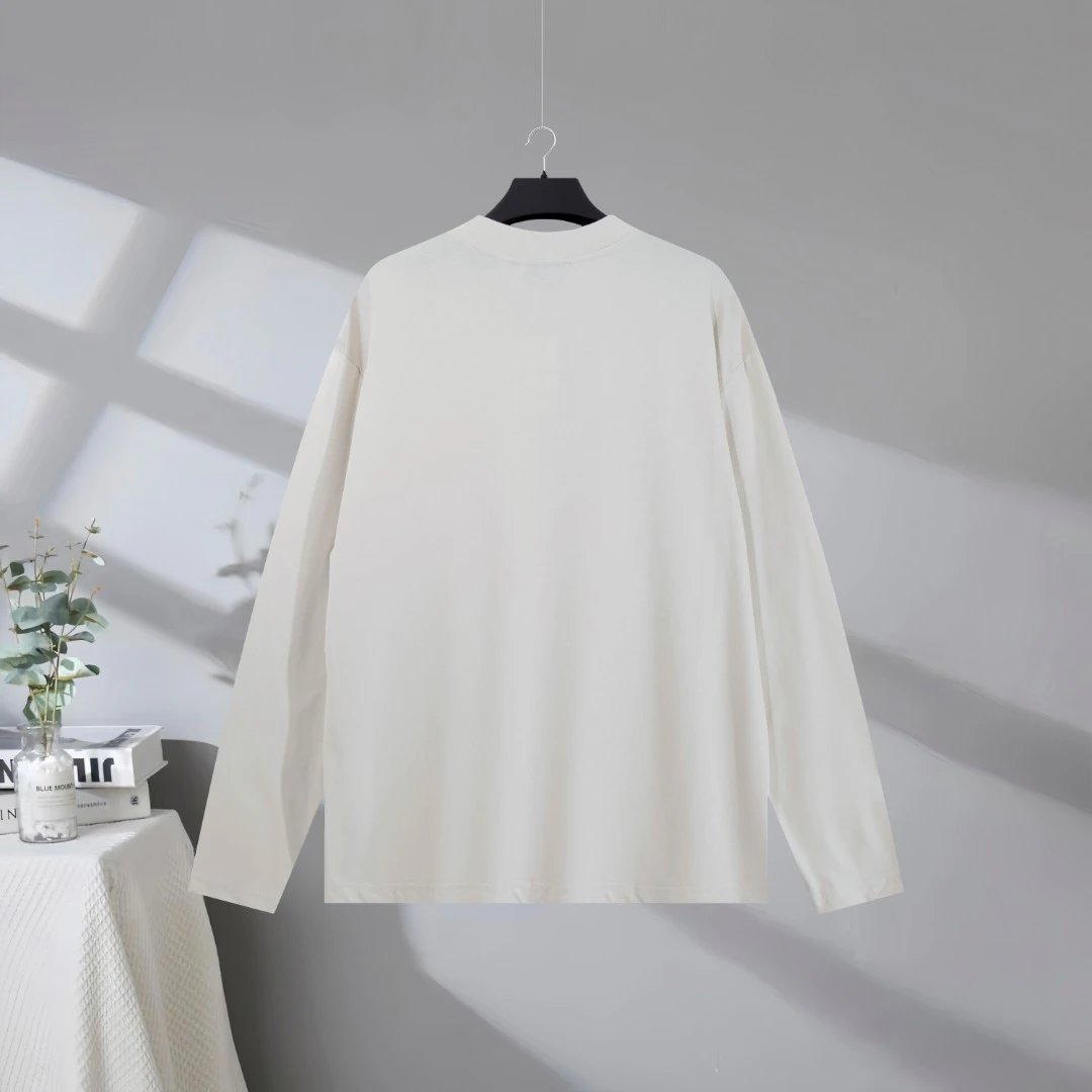 Balenciaga Oversized Cotton Hoodie Unisex Streetwear Top