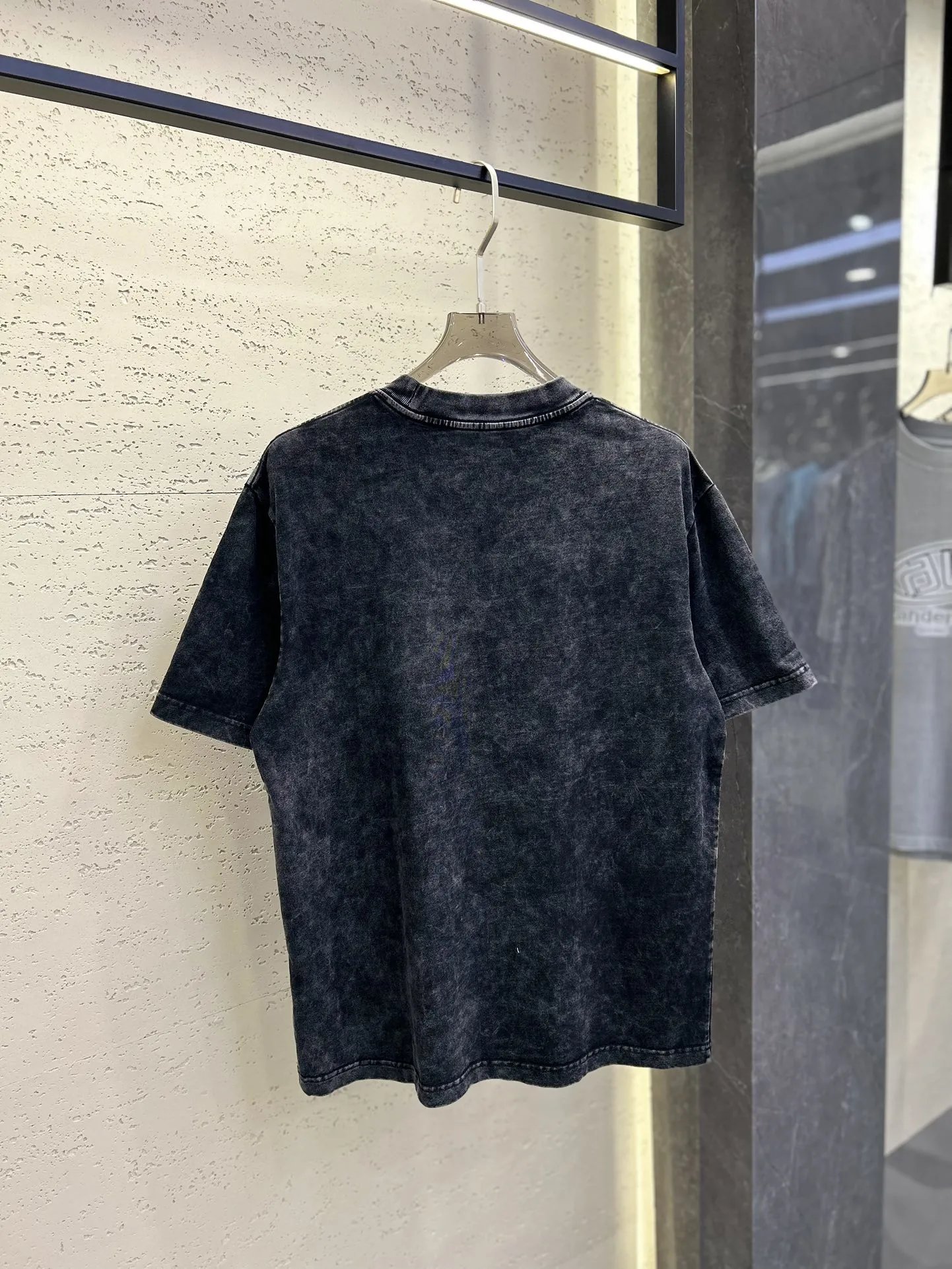 Alexander Wang Vintage Black Skyline T-Shirt
