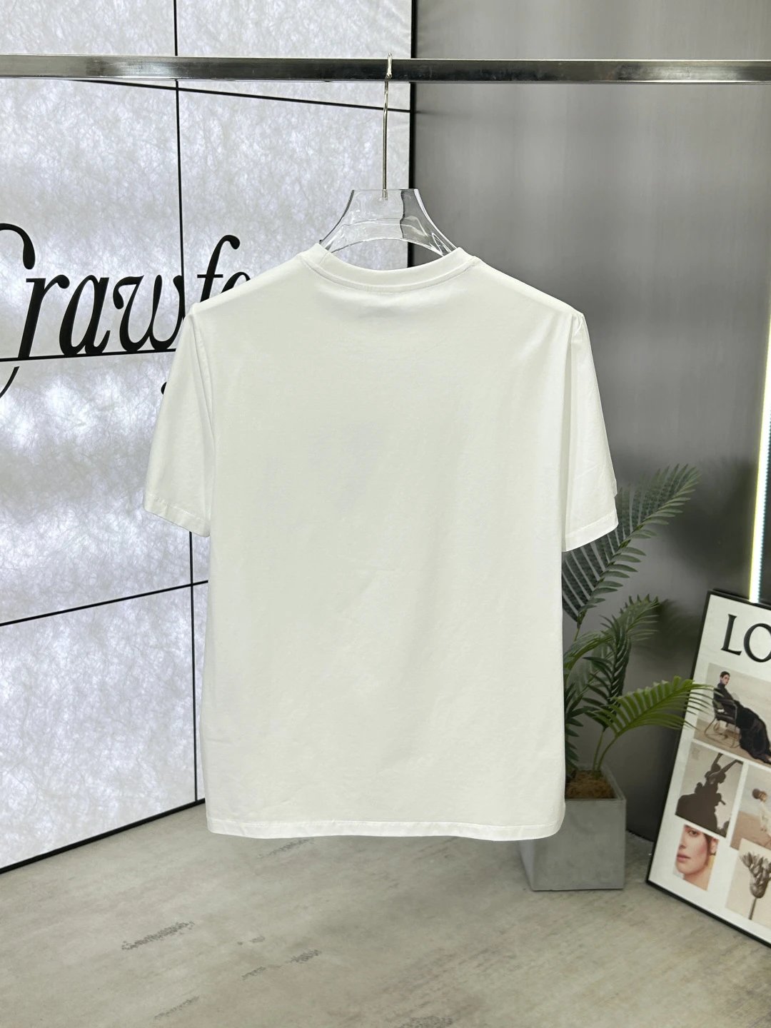 Burberry Classic Logo White Cotton T-Shirt
