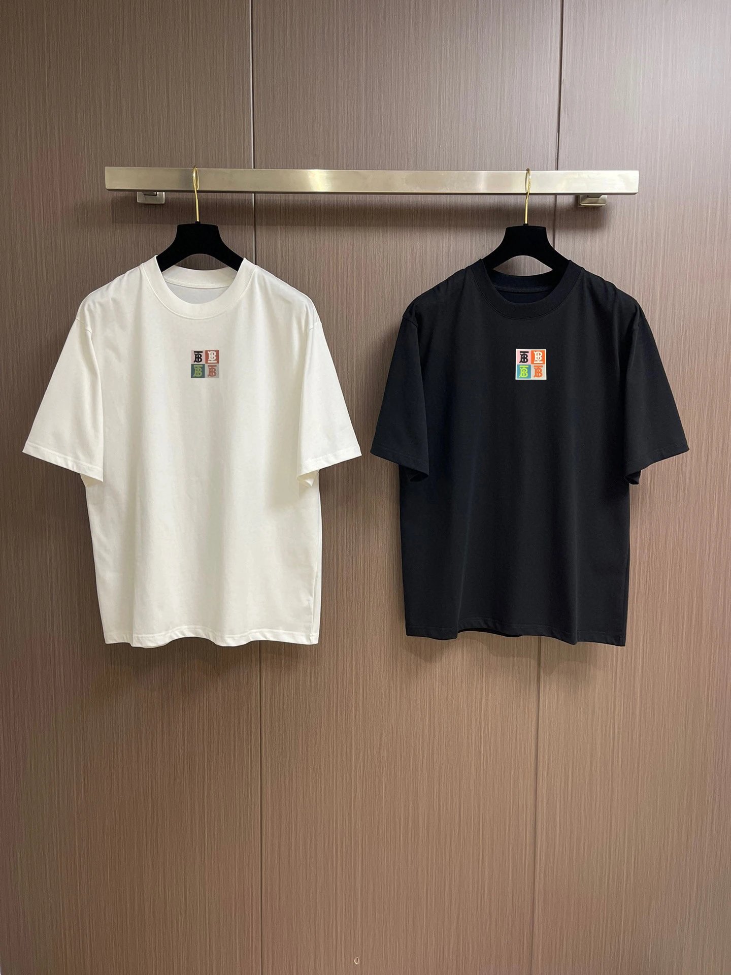 Burberry Classic White Cotton Logo T-Shirt