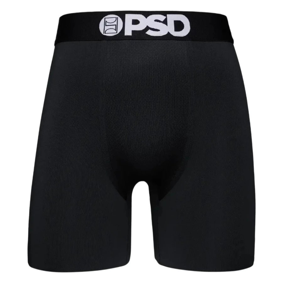 PSD Underwear Printed Boxer Briefs — P 22 Pure black