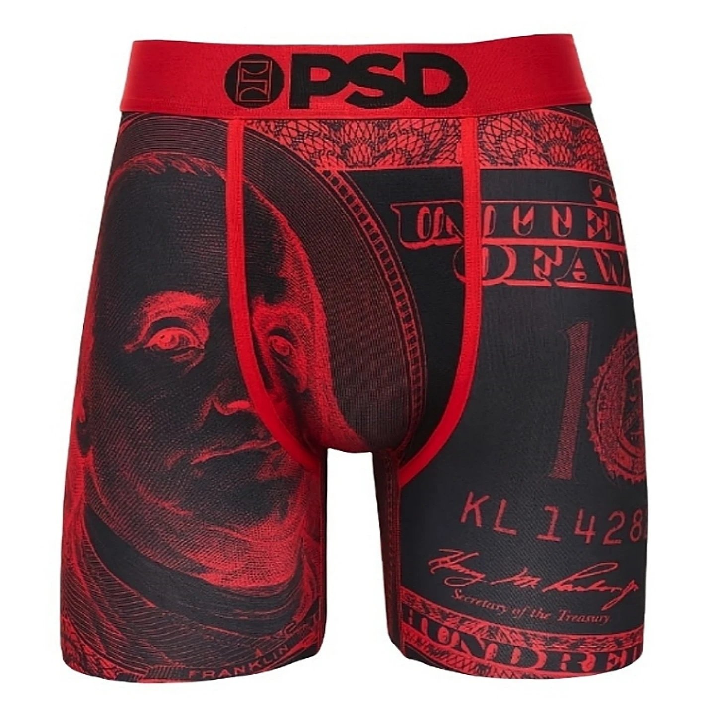 PSD Underwear Printed Boxer Briefs — P 40 old man's head