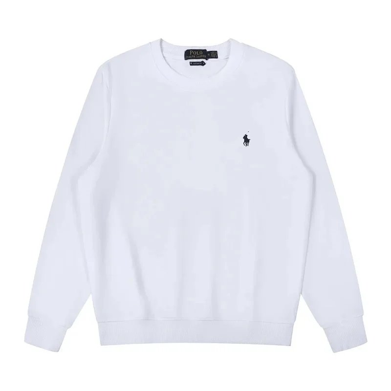 Crew Neck White with Black Label