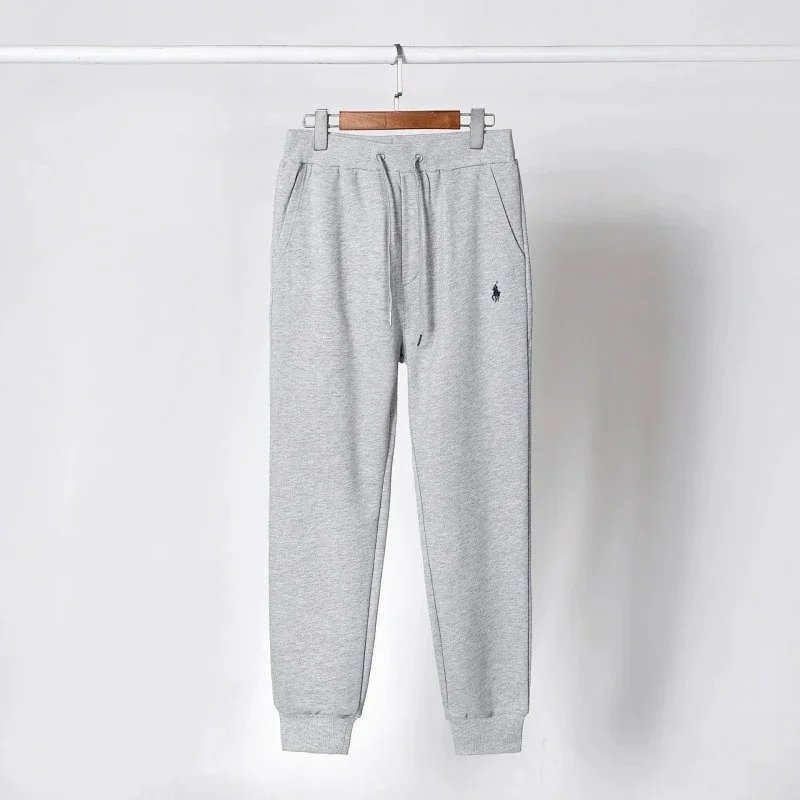 Gray Pants with Black Label
