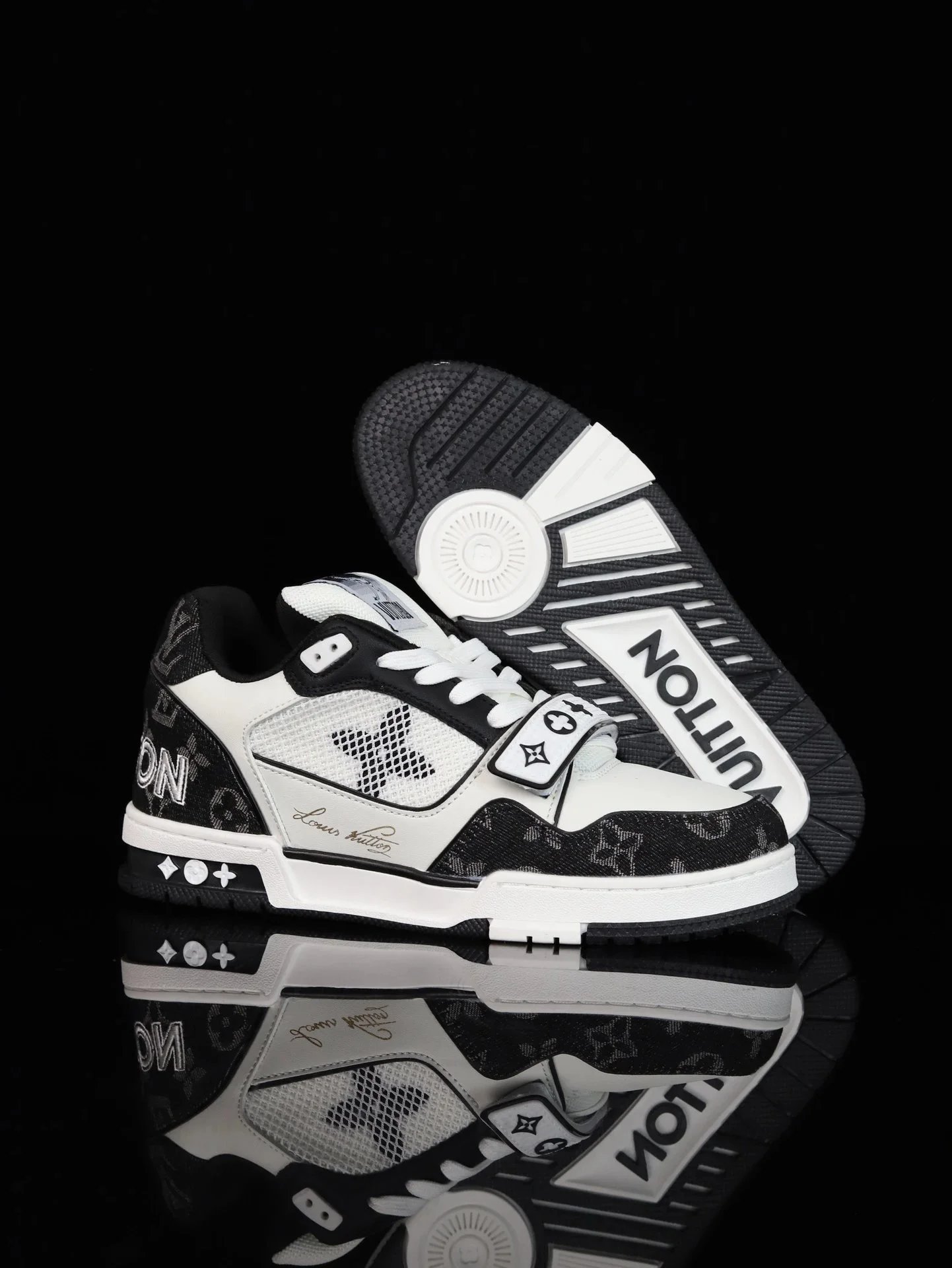 Louis White Black Collab