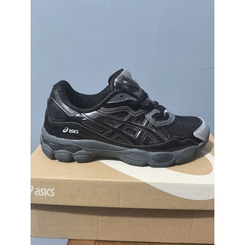 Black silver patent leather