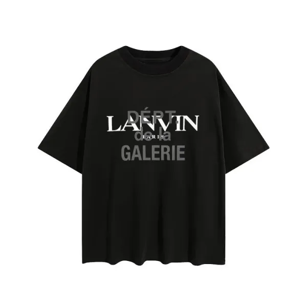 Lanvin Départ de la Galerie Black Oversized T-Shirt - 1