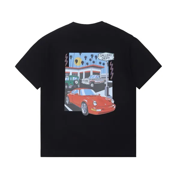 Lanvin Départ de la Galerie Black Oversized T-Shirt - 57