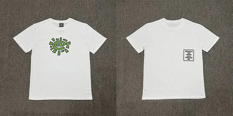 Design Graphic Print Black T-Shirt - 13