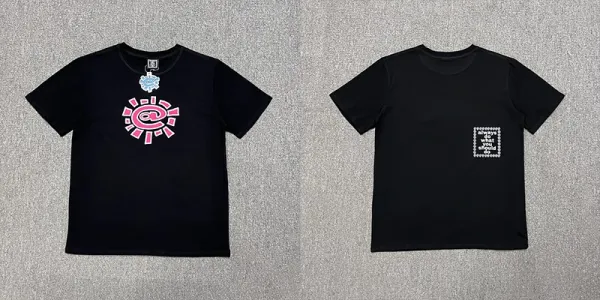 Far From What Sun Logo Black T-Shirt - 1