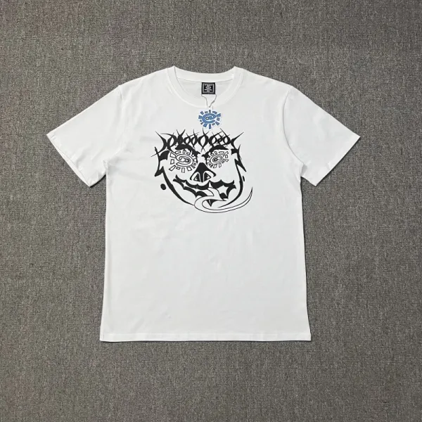 Design Graphic Print Black T-Shirt - 37