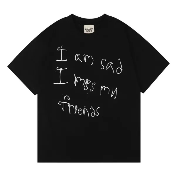 Lanvin Départ de la Galerie Black Oversized T-Shirt - 56