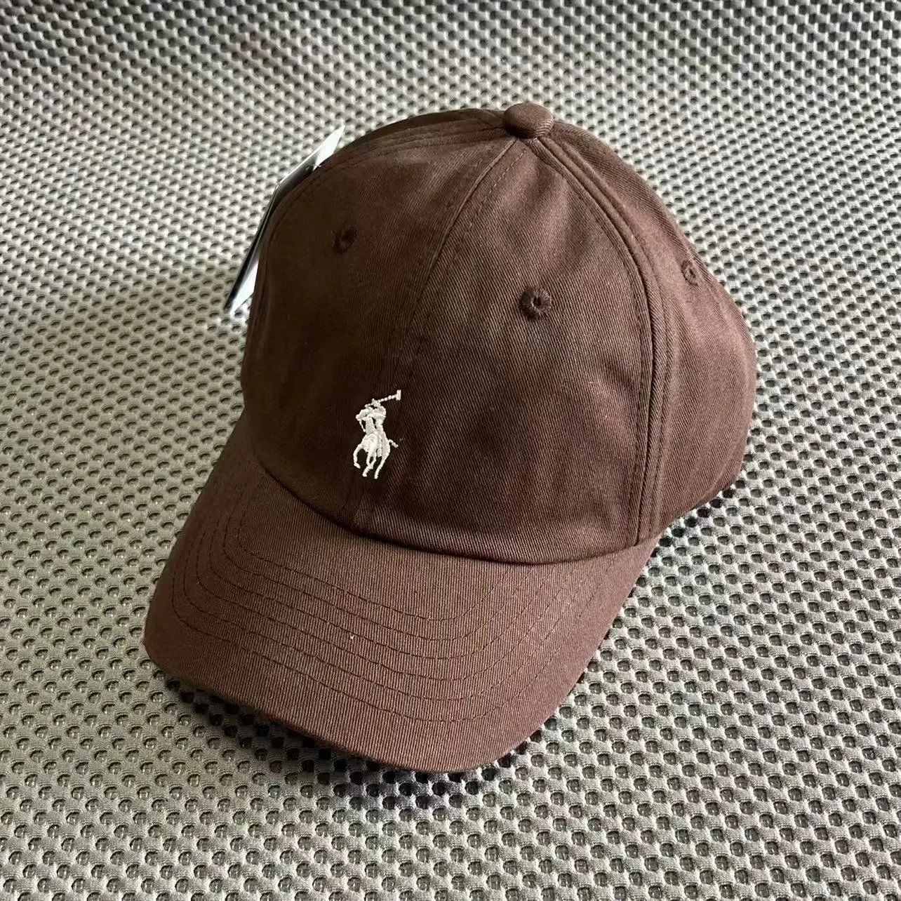 Coffee-colored polo