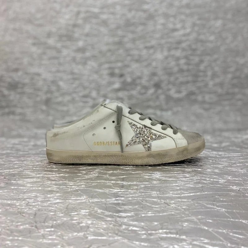 Golden Goose Sneakers Sabot backless with star appliqué — 1 [Custom color scheme!] No returns or exchanges for non-quality issues!