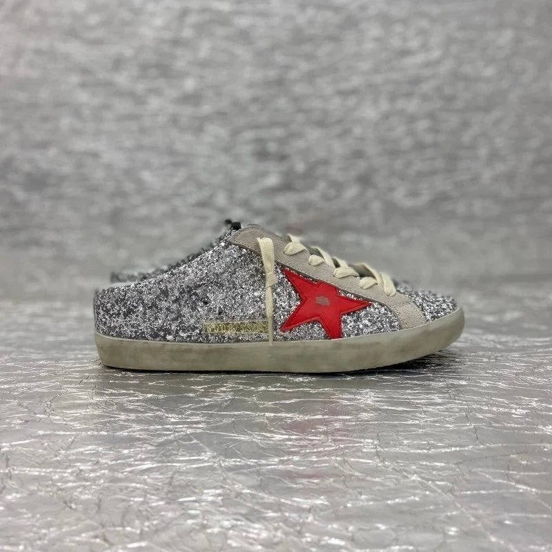 Golden Goose Sneakers Sabot backless with star appliqué — 11 [Custom color scheme!] No returns or exchanges for non-quality issues!