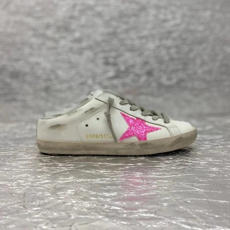 Golden Goose Sneakers Sabot backless with star appliqué — 6 [Custom color scheme! No returns or exchanges for non-quality issues!