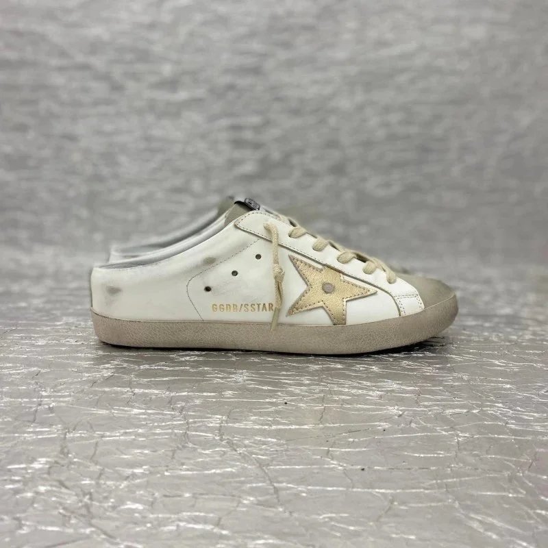 Golden Goose Sneakers Sabot backless with star appliqué — 13 [Custom color scheme!] No returns or exchanges for non-quality issues!
