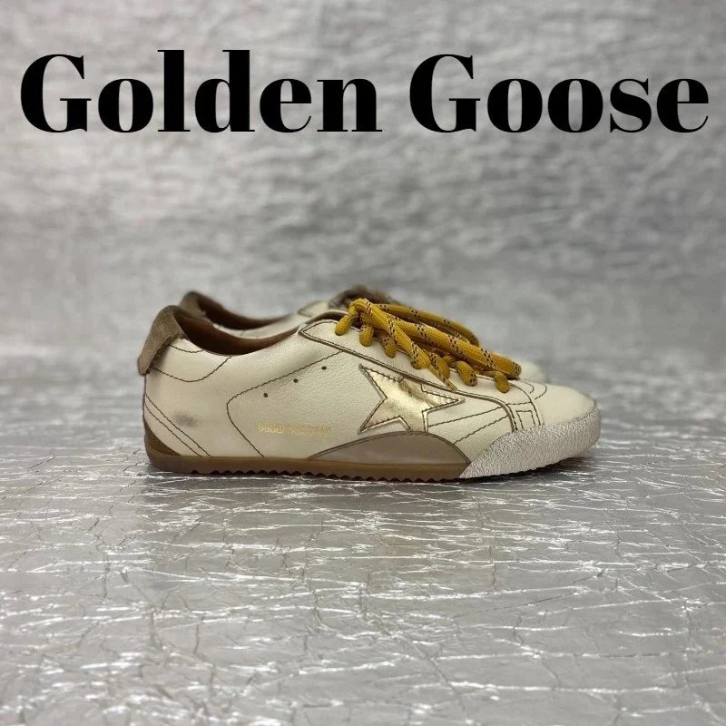 Golden Goose Sneakers True-Star low-top lace-up — White [non-quality problems can not be returned]]